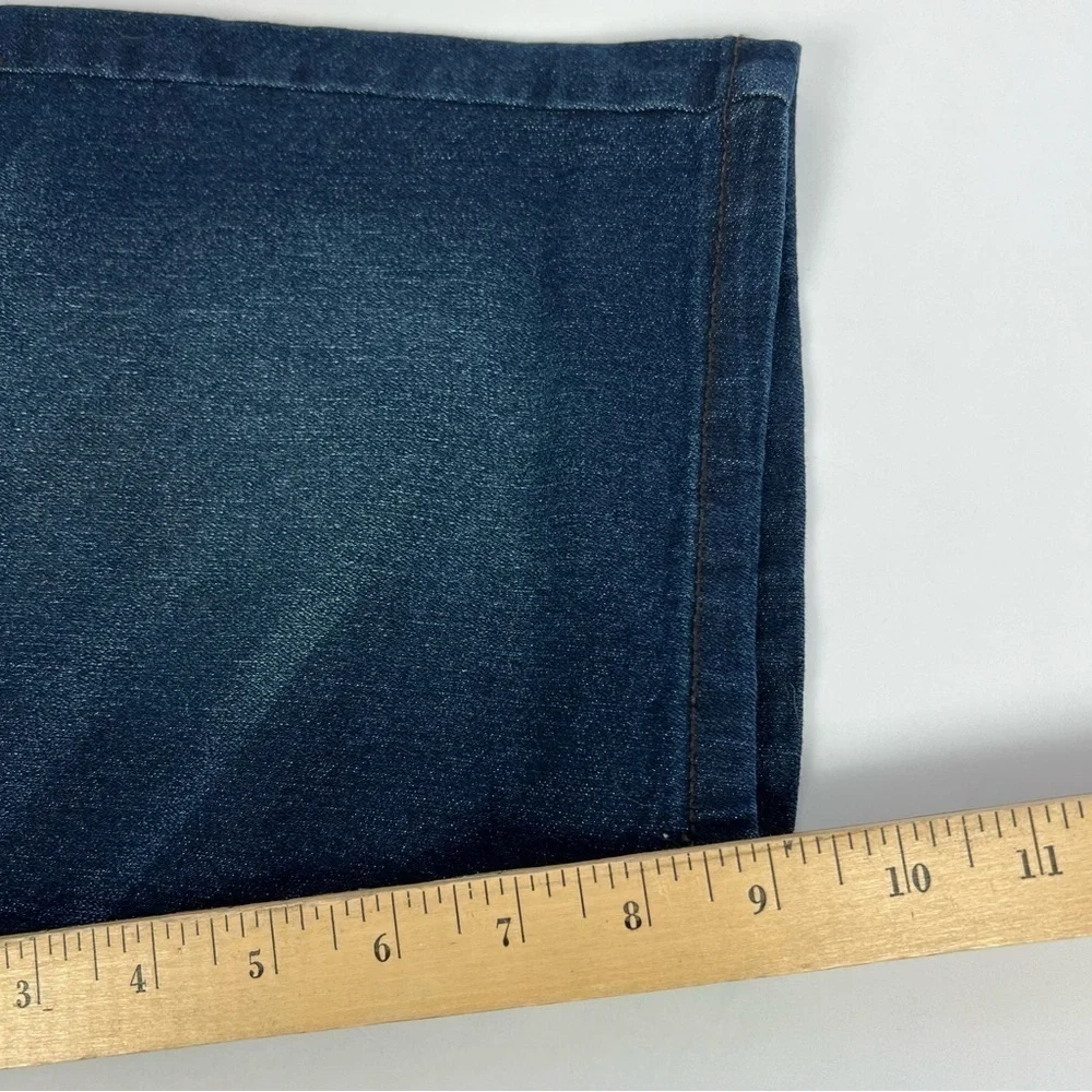 NWT TOMMY HILFIGER Boy’s Blue Jean Shorts Sz 16 Bermuda Distressed Stretch
